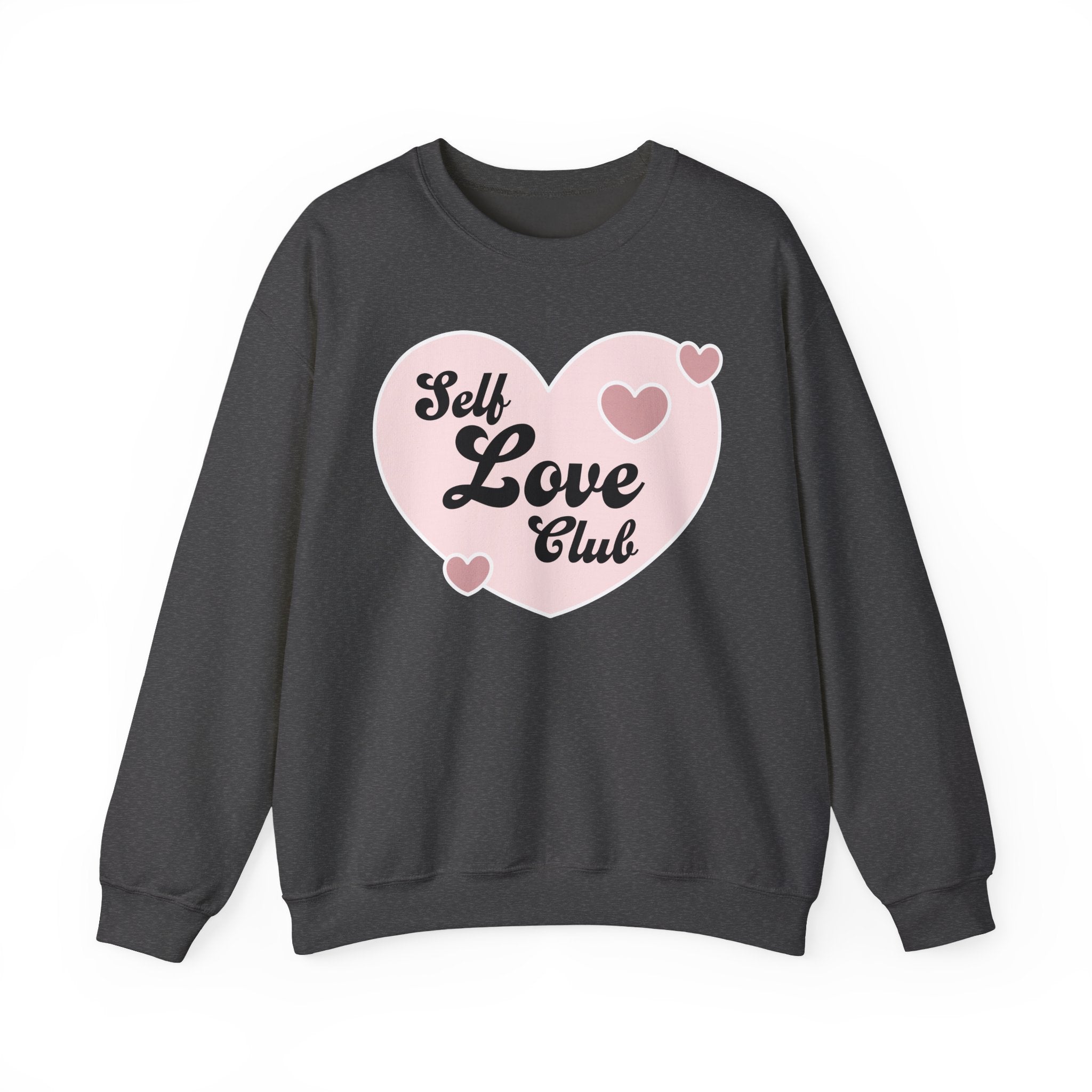 Minimal Triangle Crewneck Sweatshirt — Simple Geometric Graphic Sweatshirt