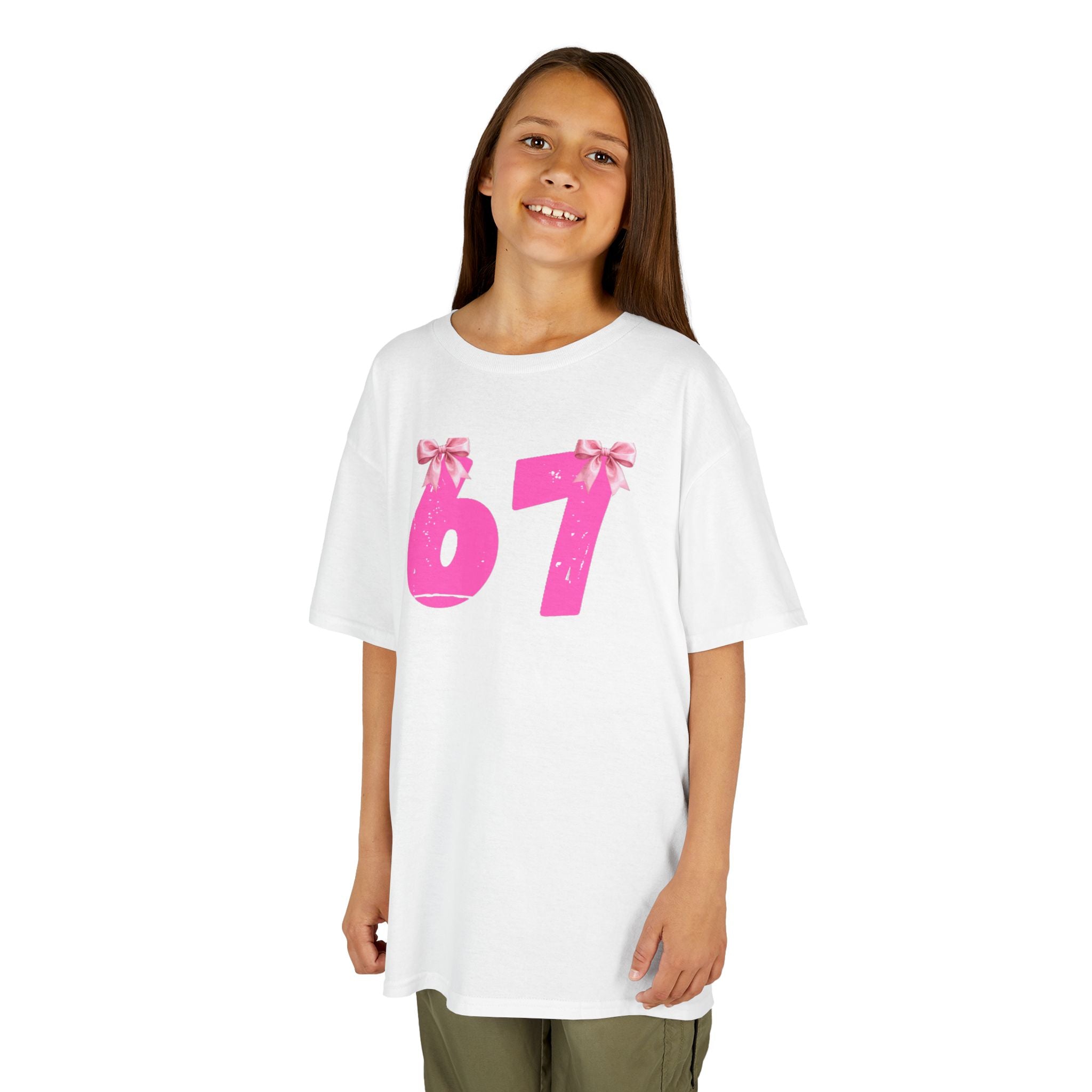Pink 67 with Bows Kids Tee