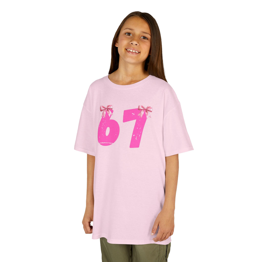 Pink 67 with Bows Kids Tee