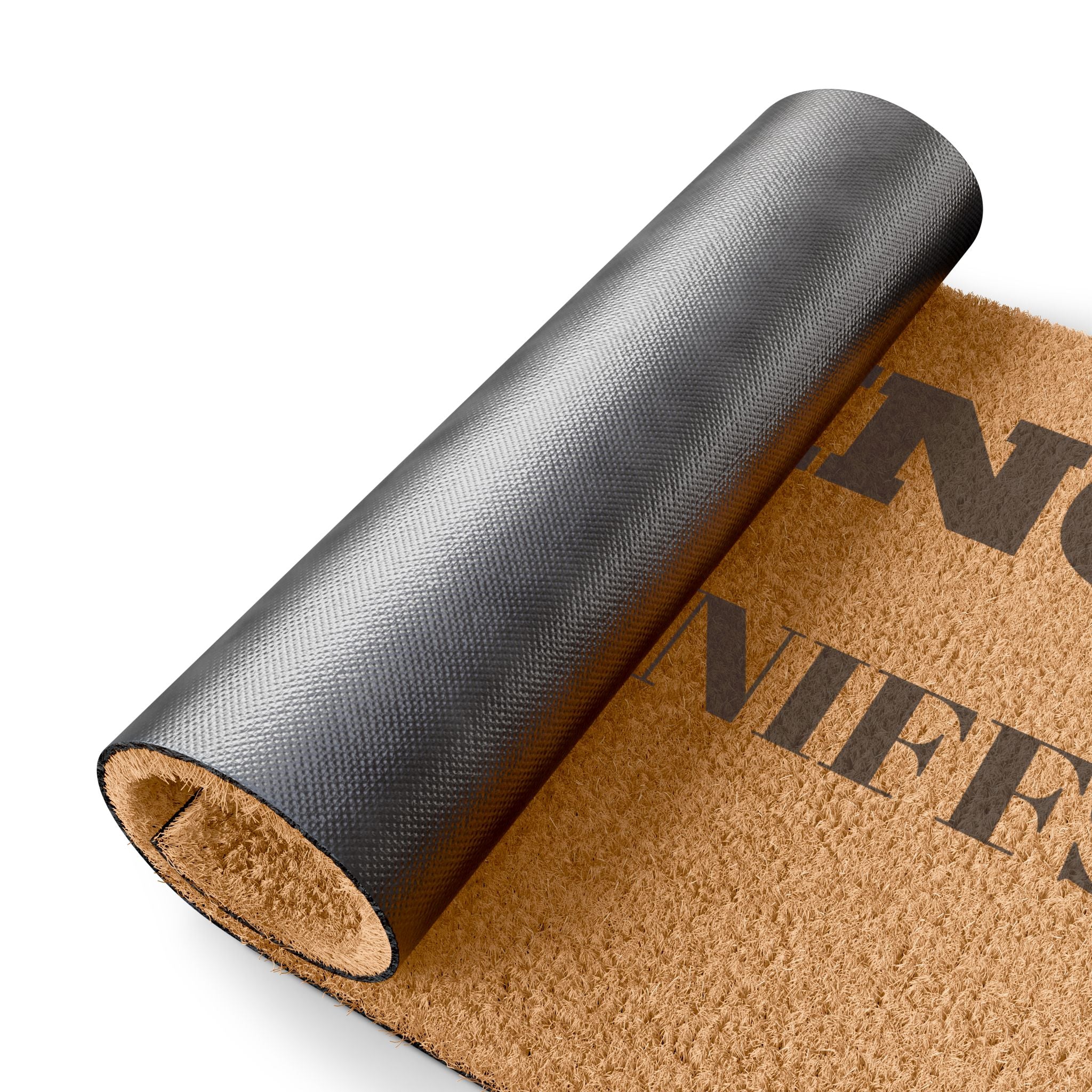 Doormat - "WARNING! THE DOG SNIFFS ASSES" Funny Outdoor Welcome Mat